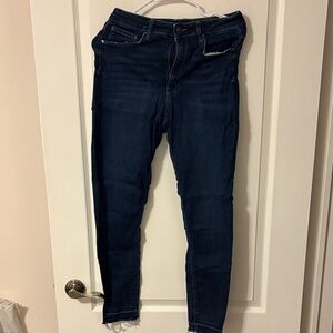 Zara Dark Blue Skinny Jeans